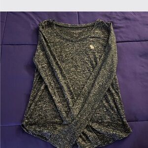 Abercrombie Blue Long Sleeve Tee